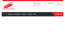 Tablet Screenshot of nationalforwarder.com